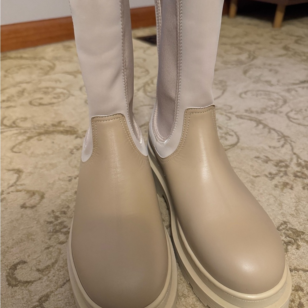 Scotch & Soda Cream Women's Winter Boots